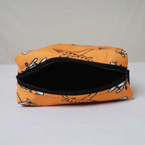 Personalised Airplane Printed Kids Box Pouch